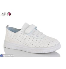 Дитячі кросівки на літо (8 пар р.31-36) білий  "Aba"