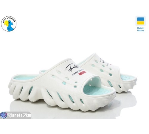 Шлепки жіночі на літо (8 пар р.36-41) білий  "Jose Amorales"