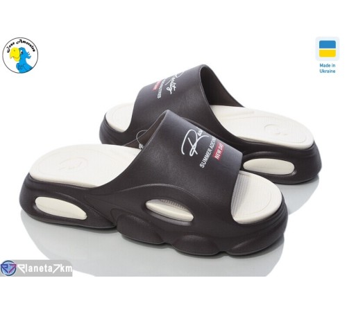 Шлепки жіночі на літо (8 пар р.36-41) коричневий  "Jose Amorales"