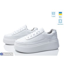 Кросівки жіночі на весну/осінь (6 пар р.36-40) білий  "Linda"