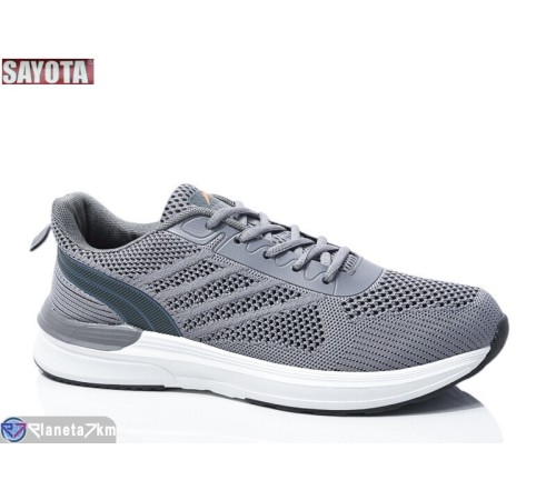 Кросівки чоловічі на весну/осінь (8 пар р.41-46) сірий  "Sayota"