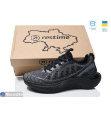 Кросівки жіночі на весну/осінь (8 пар р.36-41) чорний  "Restime"