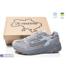 Кросівки жіночі на весну/осінь (8 пар р.41-46) сірий  "Restime"