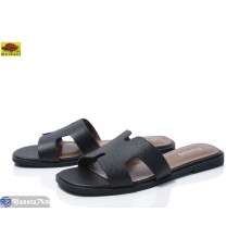 Шлепки жіночі на літо (8 пар р.36-41) чорний  "Mei De Li"