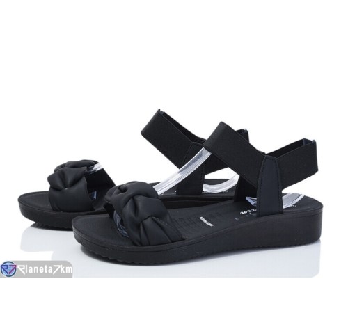 Босоніжки жіночі на літо (8 пар р.36-41) чорний  "DIXA"