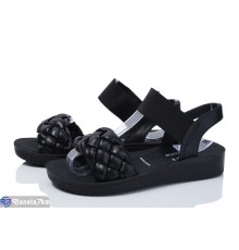 Босоніжки жіночі на літо (8 пар р.36-41) чорний  "DIXA"