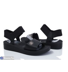 Босоніжки жіночі на літо (8 пар р.36-41) чорний  "DIXA"