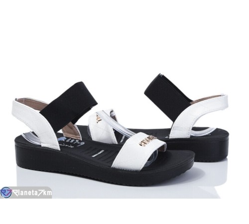 Босоніжки жіночі на літо (8 пар р.36-41) білий  "DIXA"