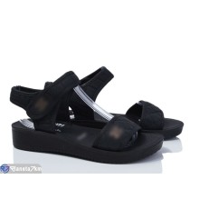 Босоніжки жіночі на літо (8 пар р.36-41) чорний  "DIXA"