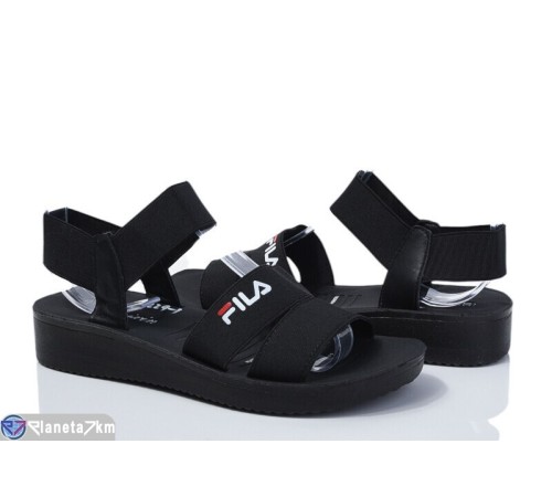 Босоніжки жіночі на літо (8 пар р.36-41) чорний  "DIXA"