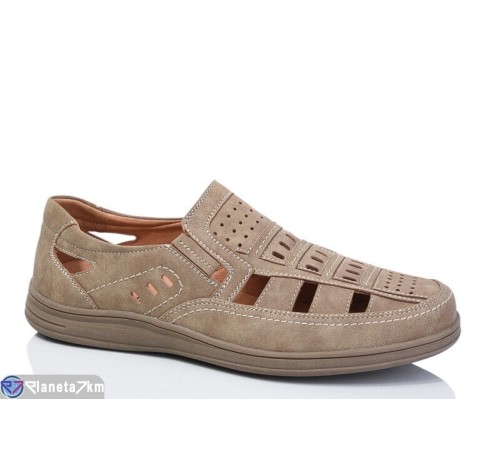 Сандалі чоловічі на літо (8 пар р.40-45) бежевий  "MELONI"