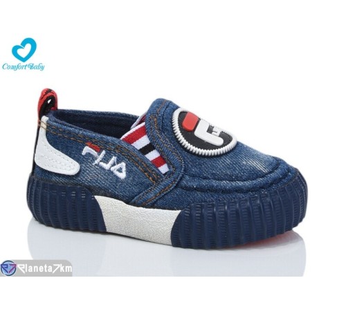 Дитячі кеди на весну/осінь (5 пар р.20-25) синій "Comfort-baby" Дитячі кеди на весну/осінь (5 пар р.20-25) синій "Comfort-baby"