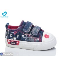 Дитячі кеди на весну/осінь (7 пар р.20-25) синій  "Comfort-baby"