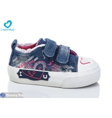 Дитячі кеди на весну/осінь (7 пар р.18-23) синій  "Comfort-baby"