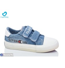 Дитячі кеди на весну/осінь (7 пар р.25-30) синій  "Comfort-baby"
