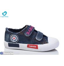 Дитячі кеди на весну/осінь (6 пар р.25-30) синій  "Comfort-baby"