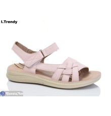 Босоніжки жіночі на літо (8 пар р.36-41) рожевий  "Trendy"