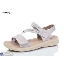 Босоніжки жіночі на літо (8 пар р.36-41) бежевий  "Trendy"