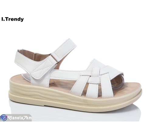 Босоніжки жіночі на літо (8 пар р.36-41) бежевий  "Trendy"