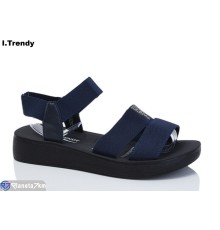 Босоніжки жіночі на літо (8 пар р.36-41) синій  "Trendy"