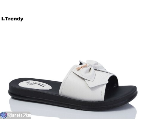 Шлепки жіночі на літо (8 пар р.40-44) білий  "Trendy"