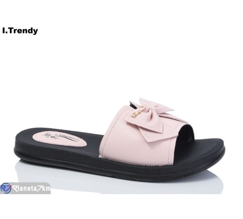 Шлепки жіночі на літо (8 пар р.40-44) рожевий  "Trendy"
