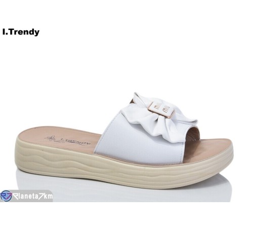 Шлепки жіночі на літо (8 пар р.36-41) білий  "Trendy"