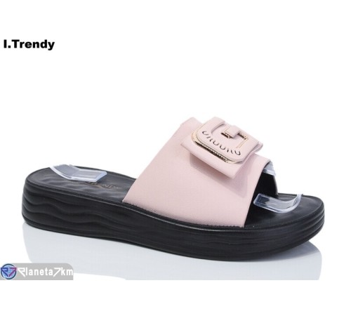 Шлепки жіночі на літо (8 пар р.36-41) рожевий  "Trendy"