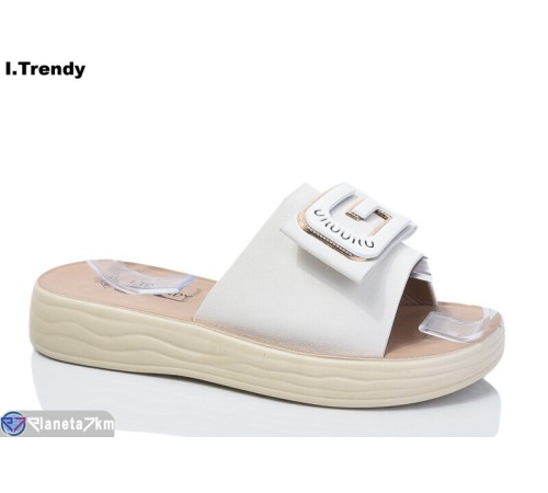 Шлепки жіночі на літо (8 пар р.36-41) бежевий  "Trendy"