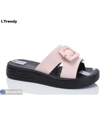Шлепки жіночі на літо (8 пар р.36-41) рожевий  "Trendy"
