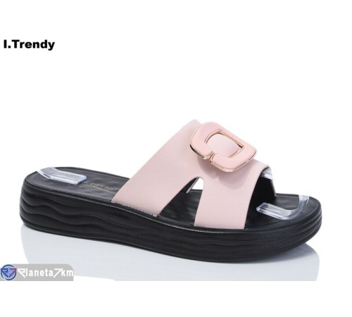 Шлепки жіночі на літо (8 пар р.36-41) рожевий  "Trendy"
