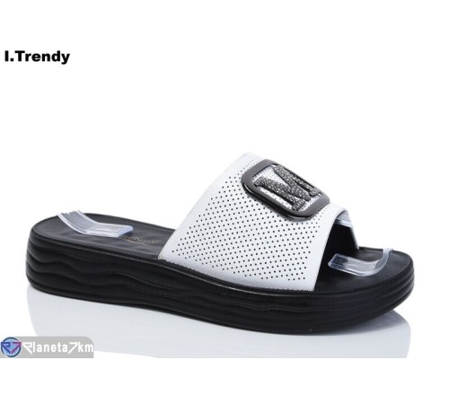 Шлепки жіночі на літо (8 пар р.36-41) білий  "Trendy"