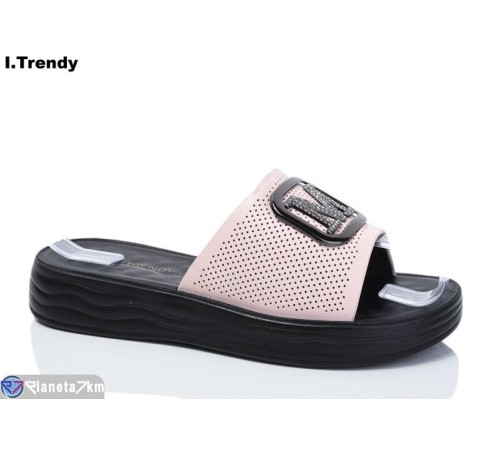 Шлепки жіночі на літо (8 пар р.36-41) рожевий "Trendy" Шлепки жіночі на літо (8 пар р.36-41) рожевий "Trendy"