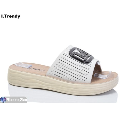 Шлепки жіночі на літо (8 пар р.36-41) бежевий "Trendy" Шлепки жіночі на літо (8 пар р.36-41) бежевий "Trendy"