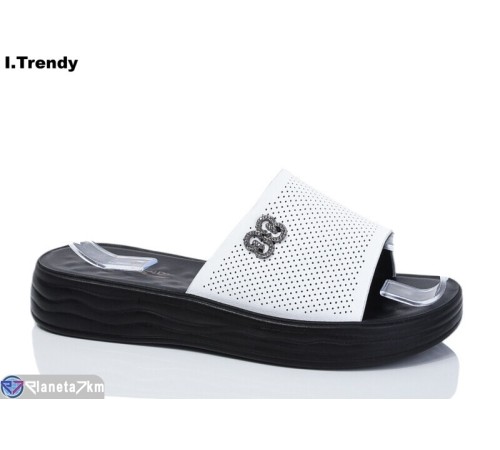 Шлепки жіночі на літо (8 пар р.36-41) білий  "Trendy"