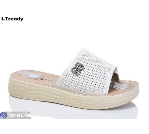 Шлепки жіночі на літо (8 пар р.36-41) бежевий  "Trendy"