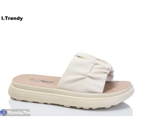 Шлепки жіночі на літо (8 пар р.36-41) бежевий  "Trendy"