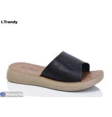 Шлепки жіночі на літо (8 пар р.36-41) чорний  "Trendy"
