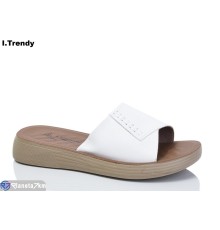Шлепки жіночі на літо (8 пар р.36-41) білий  "Trendy"