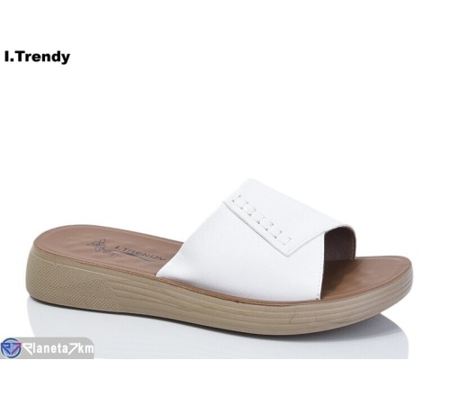Шлепки жіночі на літо (8 пар р.36-41) білий  "Trendy"