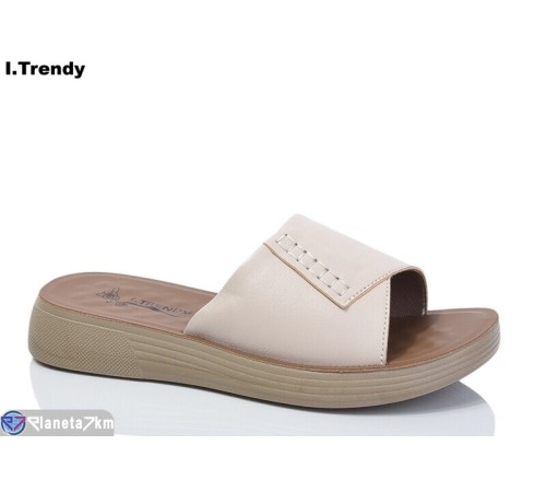 Шлепки жіночі на літо (8 пар р.36-41) бежевий  "Trendy"