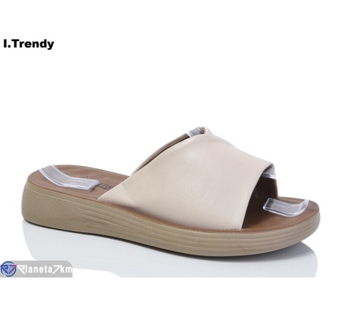 Шлепки жіночі на літо (8 пар р.36-41) бежевий  "Trendy"