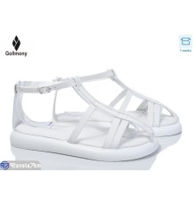 Босоніжки жіночі на літо (8 пар р.36-41) білий  "Gollmony"