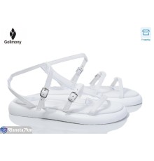 Босоніжки жіночі на літо (8 пар р.36-41) білий  "Gollmony"