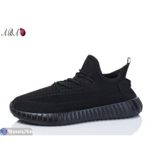 Кросівки чоловічі на літо (8 пар р.40-45) чорний  "Aba"