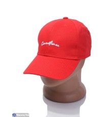 Кепка жіноча на весну/осінь (5 шт. р.сетка 56-58) червоний  "CAROLLA"