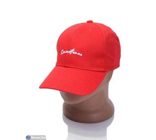 Кепка жіноча на весну/осінь (5 шт. р.сетка 56-58) червоний  "CAROLLA"