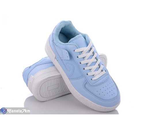 Кросівки жіночі на весну/осінь (8 пар р.36-41) блакитний  "Fuggo"