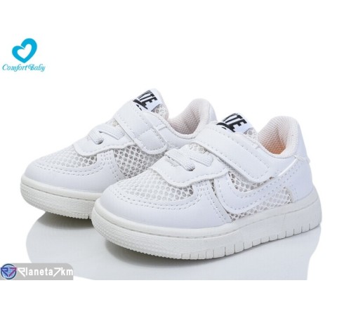 Дитячі кросівки на весну/осінь (7 пар р.16-20) білий "Comfort-baby" Дитячі кросівки на весну/осінь (7 пар р.16-20) білий "Comfort-baby"