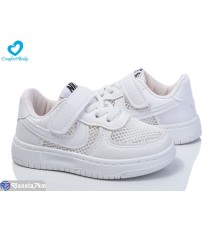 Дитячі кросівки на весну/осінь (6 пар р.22-26) білий  "Comfort-baby"